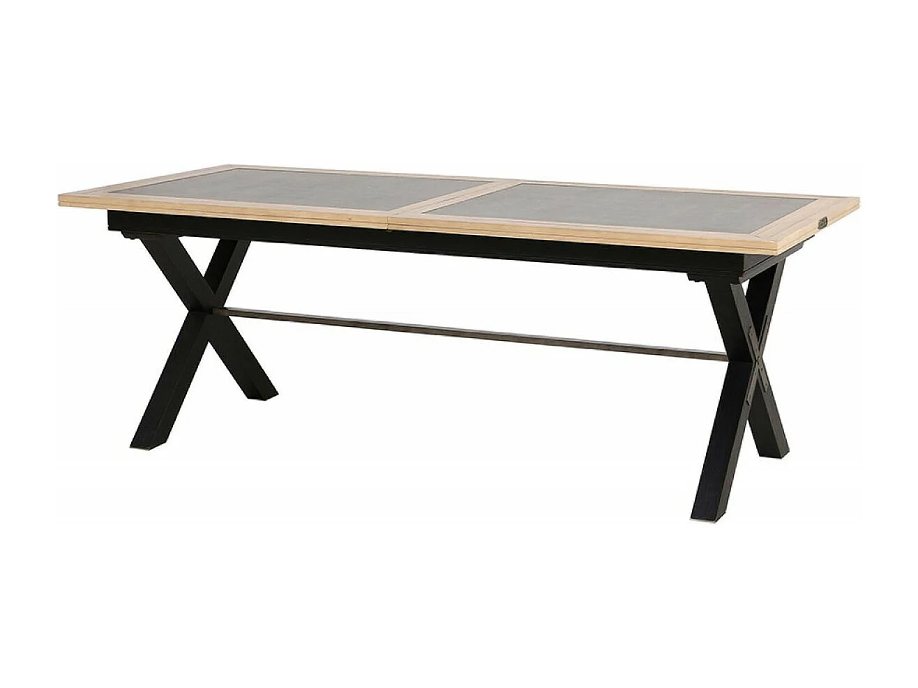 Table repas à allonges Bois Noir - Magellan Interior's