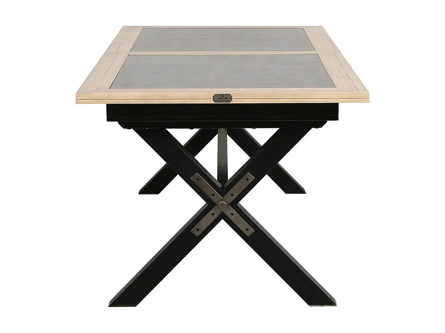 Table repas à allonges Bois Noir - Magellan Interior's