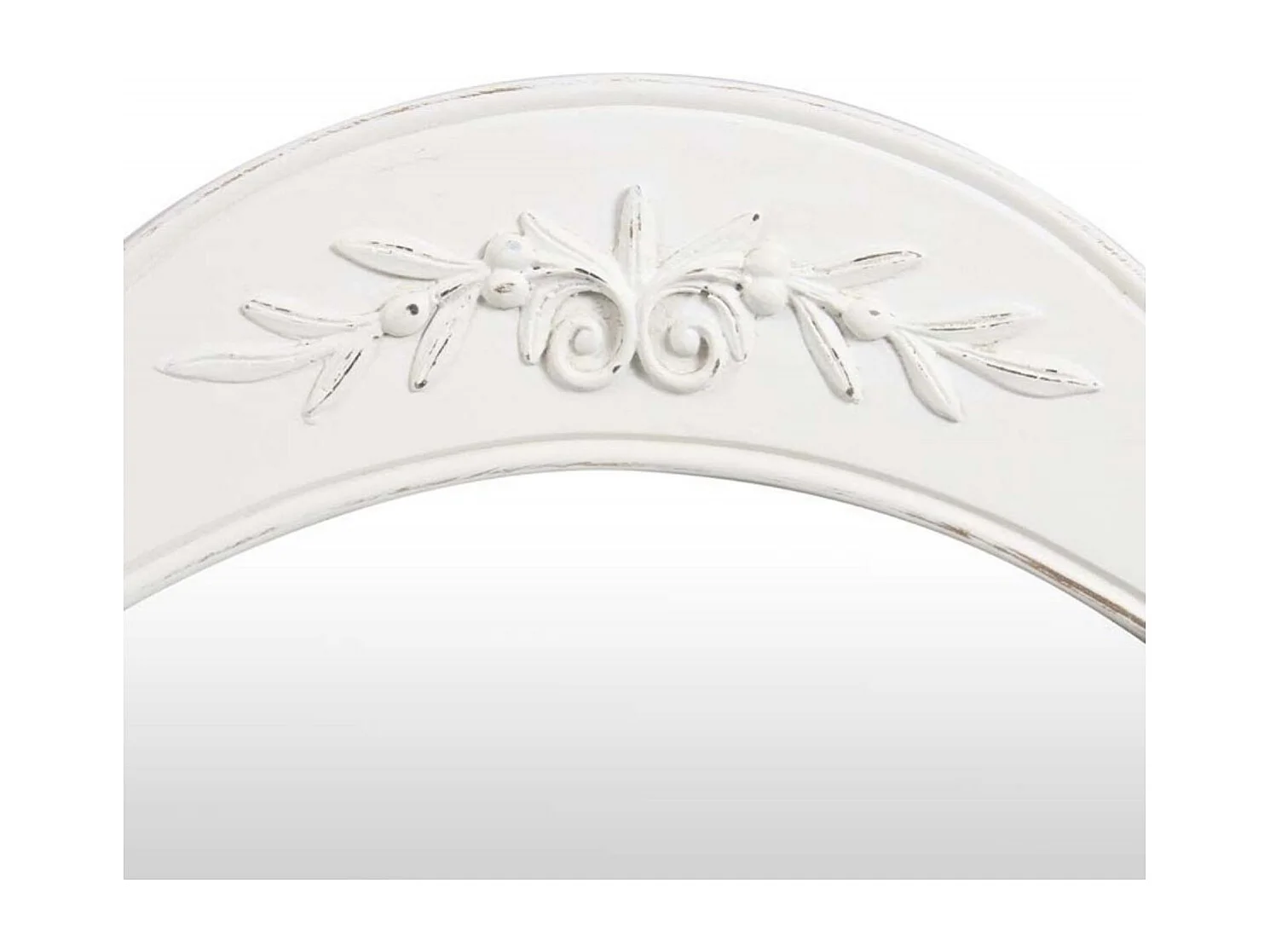 Dessus de coiffeuse 3 miroirs MDF Blanc - Romance Interior's