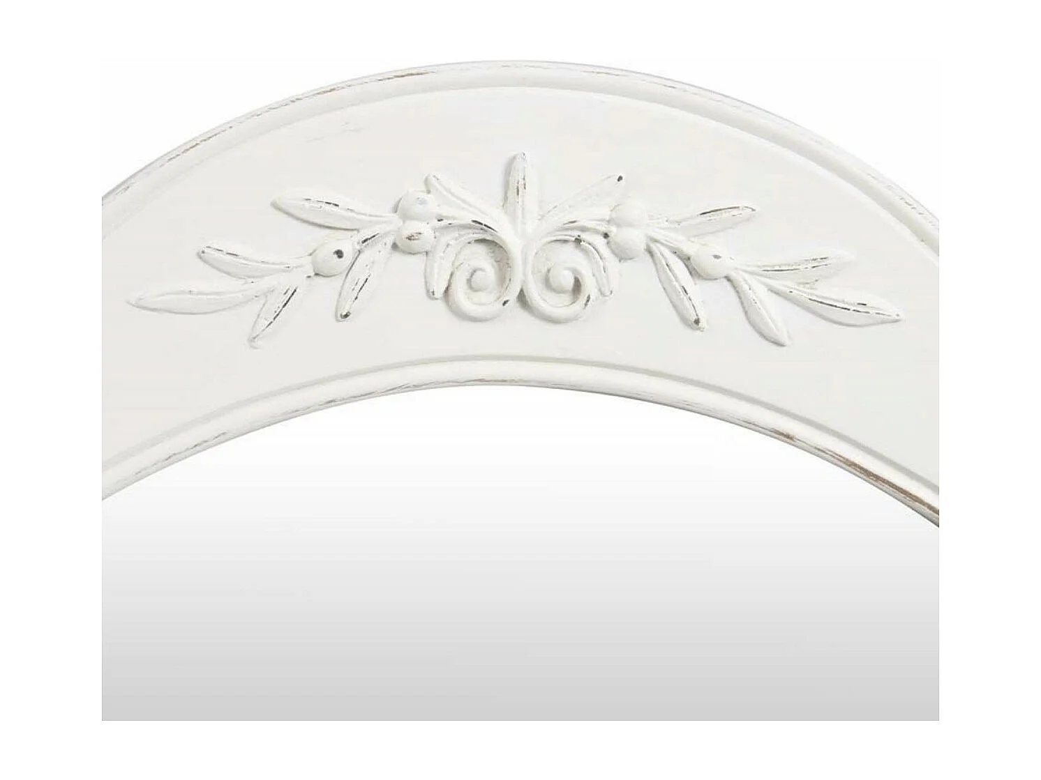 Dessus de coiffeuse 3 miroirs MDF Blanc - Romance Interior's