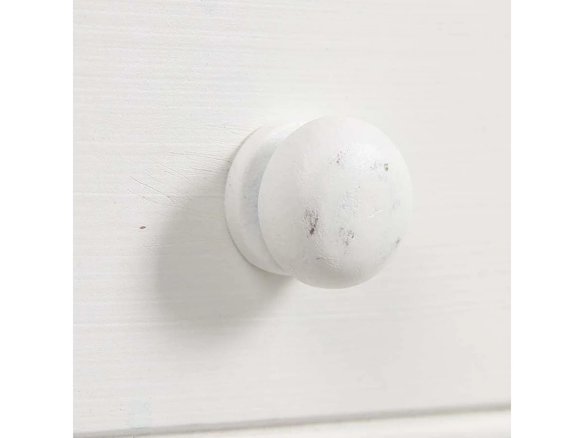 Dessus de coiffeuse 3 miroirs MDF Blanc - Romance Interior's