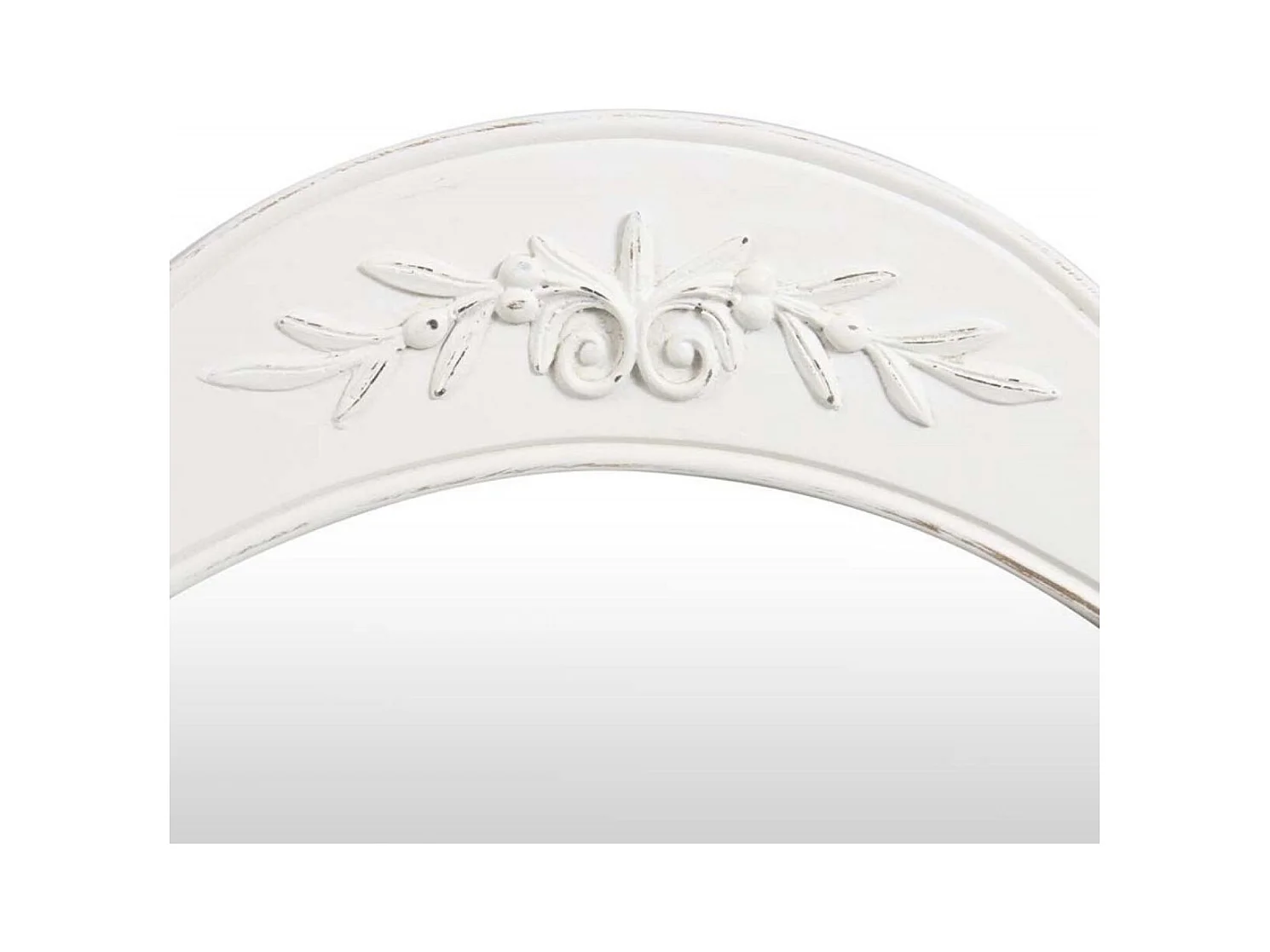 Dessus de coiffeuse 3 miroirs MDF Blanc - Romance Interior's