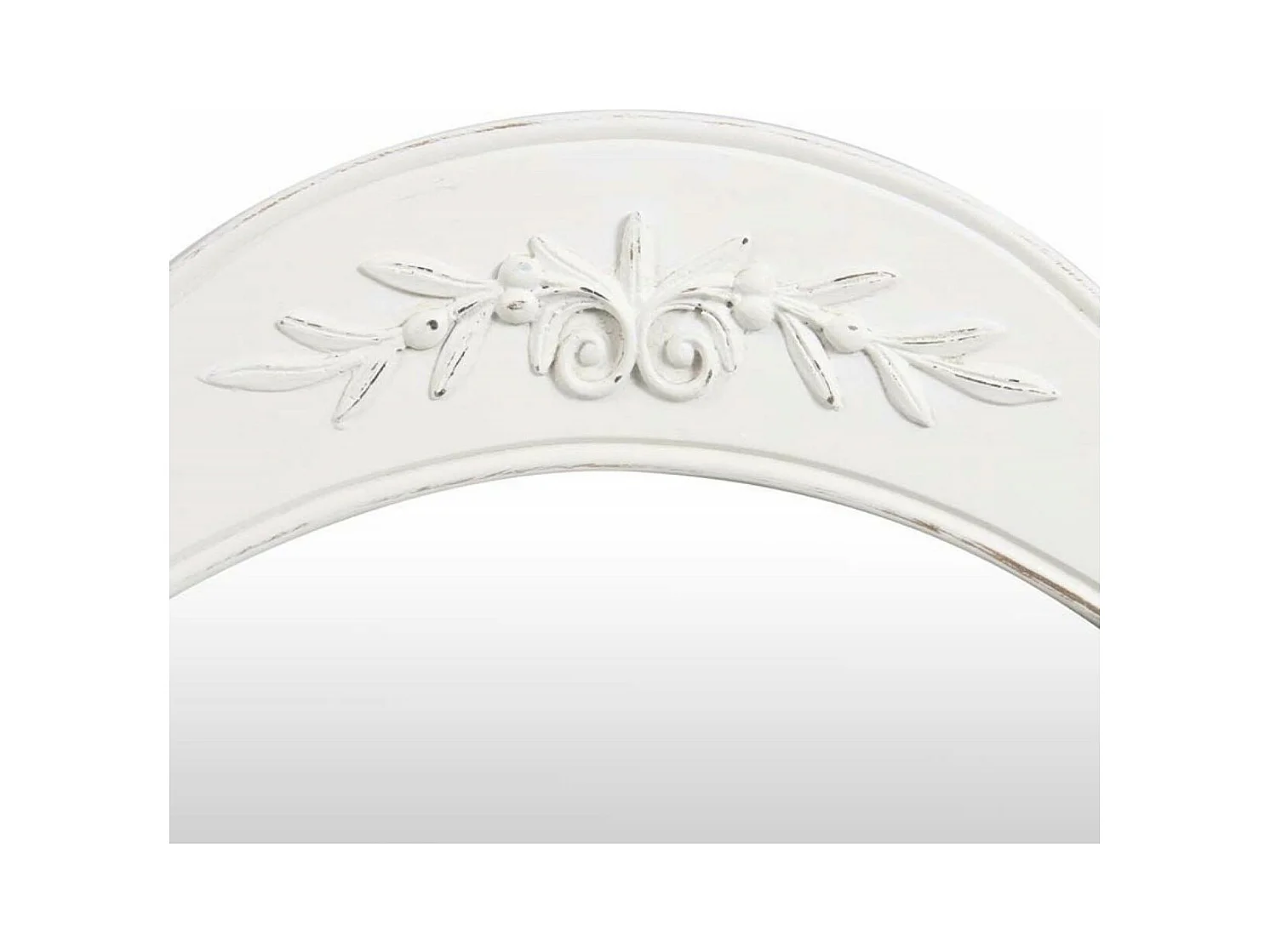 Dessus de coiffeuse 3 miroirs MDF Blanc - Romance Interior's