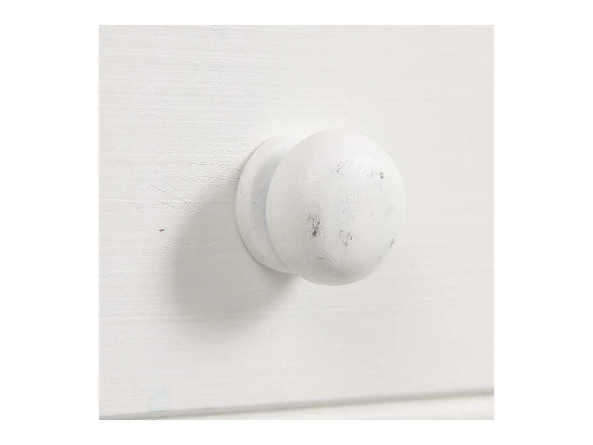 Dessus de coiffeuse 3 miroirs MDF Blanc - Romance Interior's