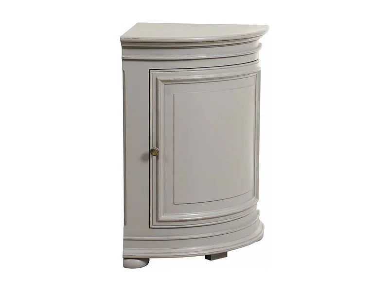 Encoignure basse MDF Blanc - Harmonie Interior's