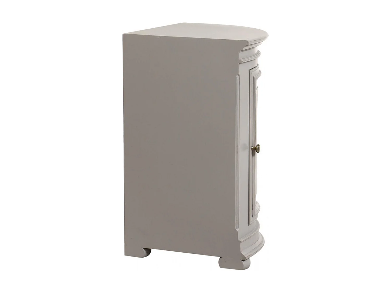 Encoignure basse MDF Blanc - Harmonie Interior's