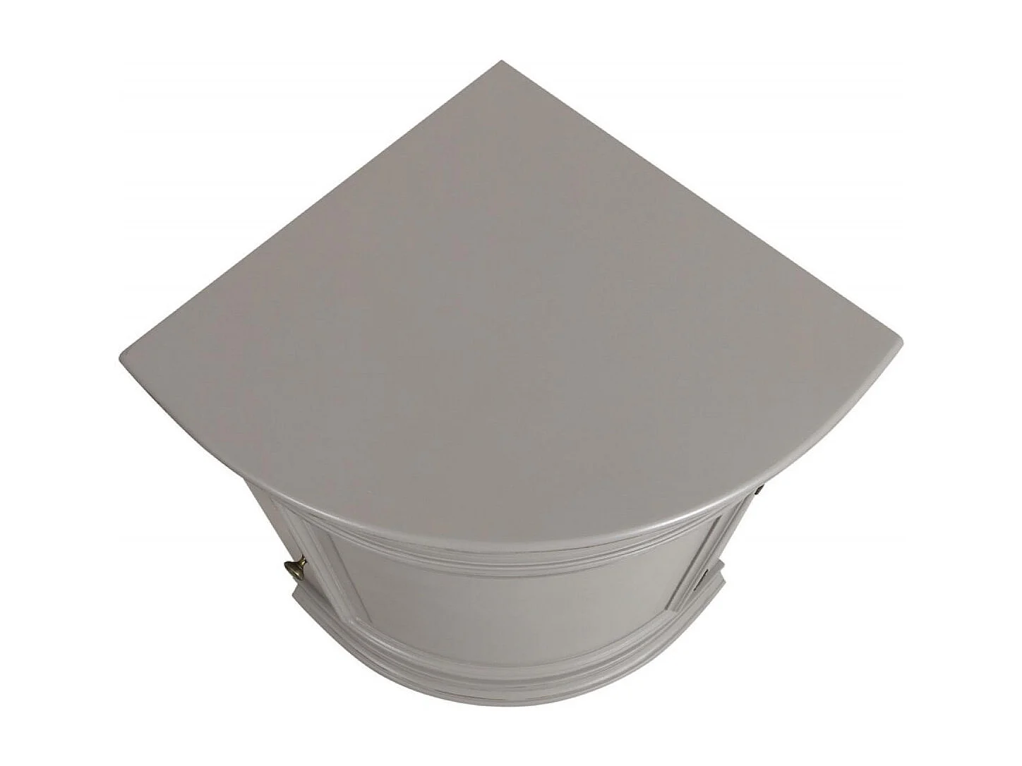 Encoignure basse MDF Blanc - Harmonie Interior's