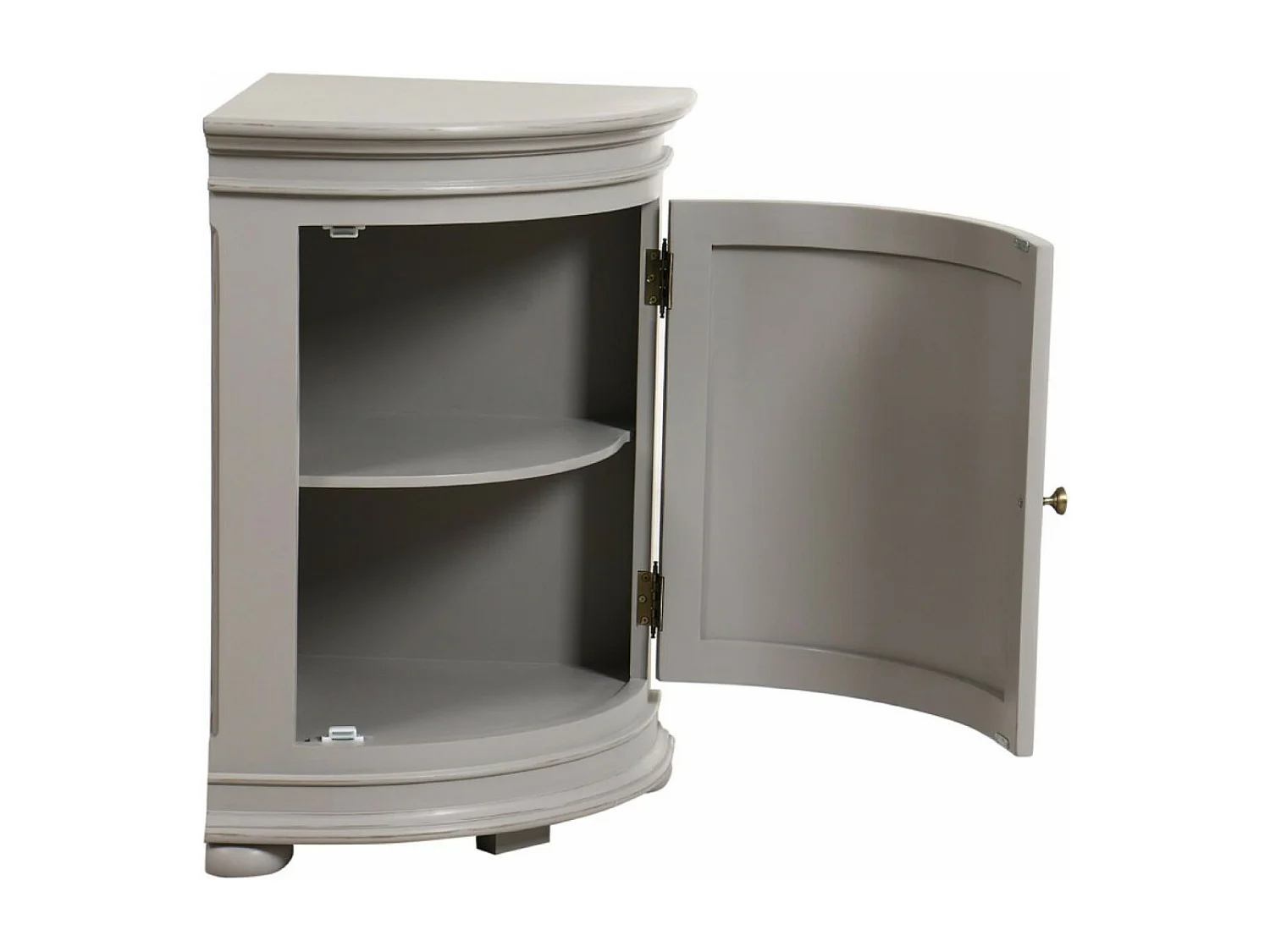 Encoignure basse MDF Blanc - Harmonie Interior's