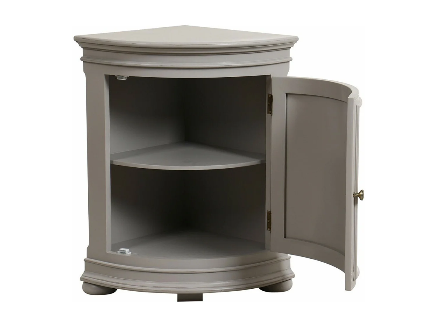 Encoignure basse MDF Blanc - Harmonie Interior's