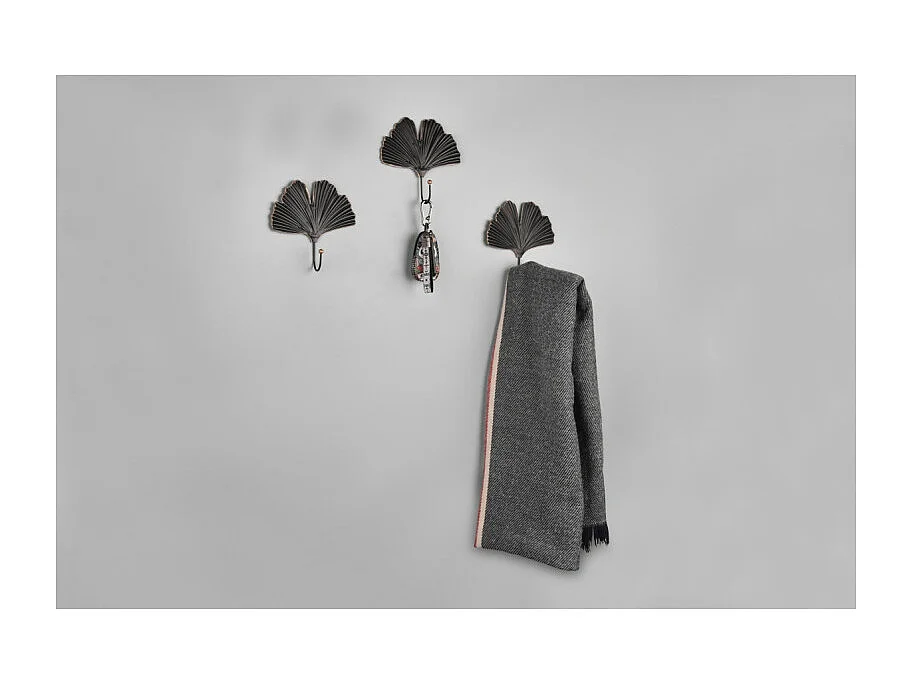 Crochet porte manteau set de trois Merle