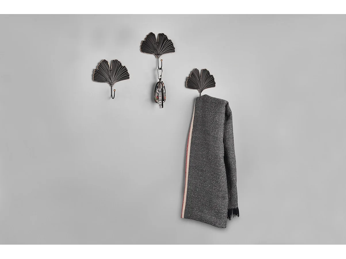 Crochet porte manteau set de trois Merle