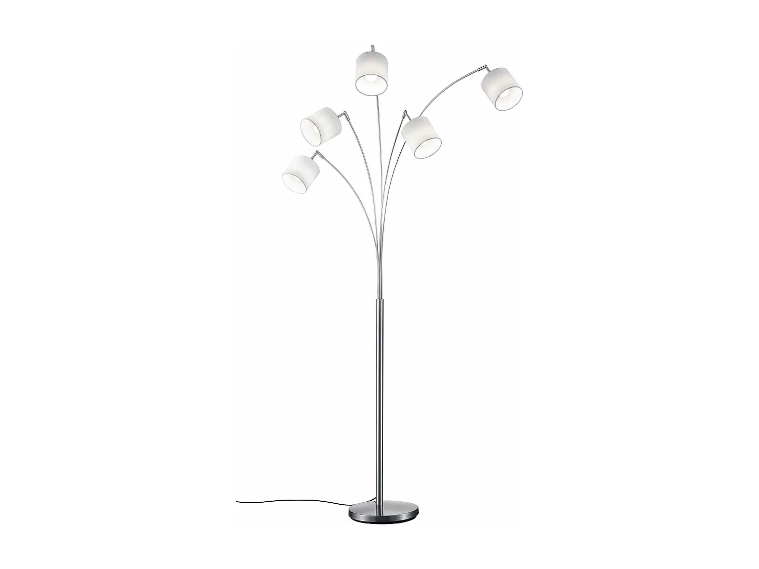 Lampadaire arc 5 lampes Tommy