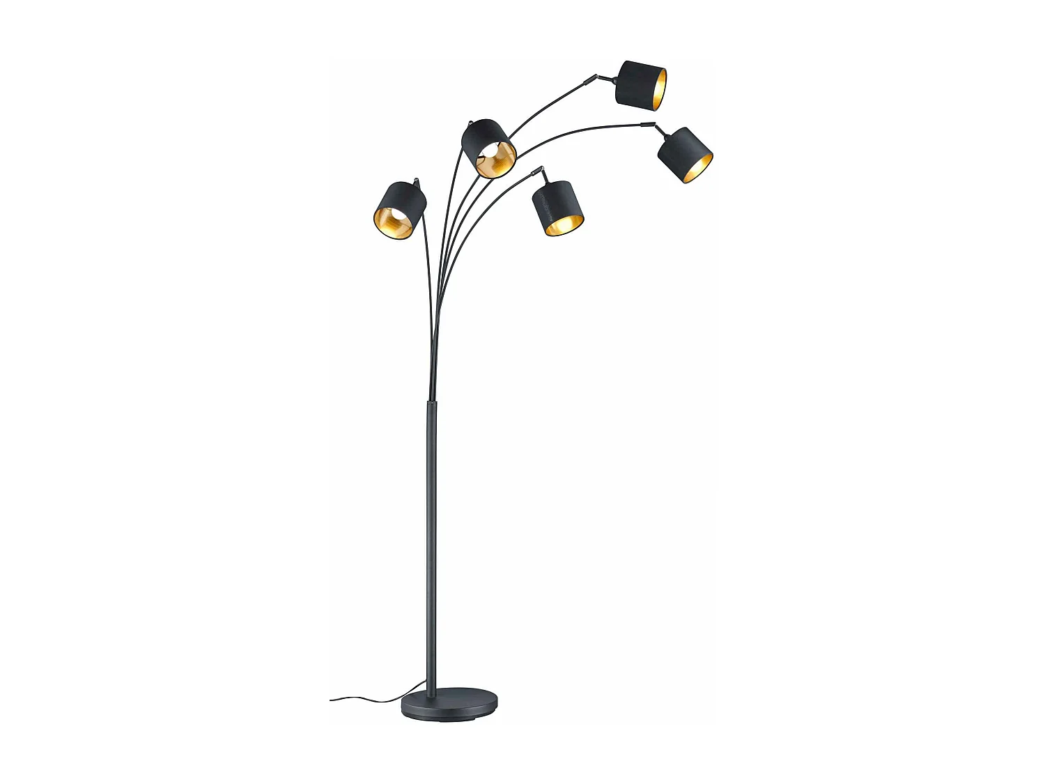 Lampadaire arc 5 lampes Tommy