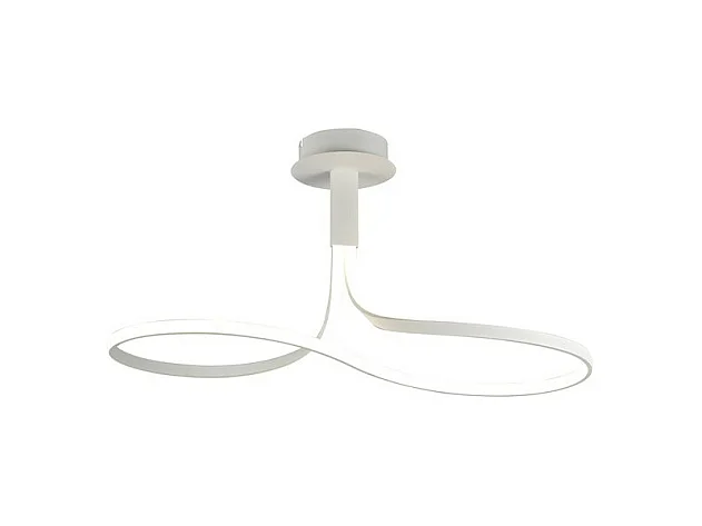 Plafonnier design en boucle - NUR - ampoule led deco mantra