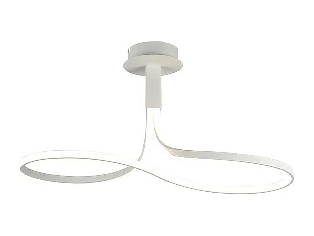 Plafonnier design en boucle - NUR - ampoule led deco mantra