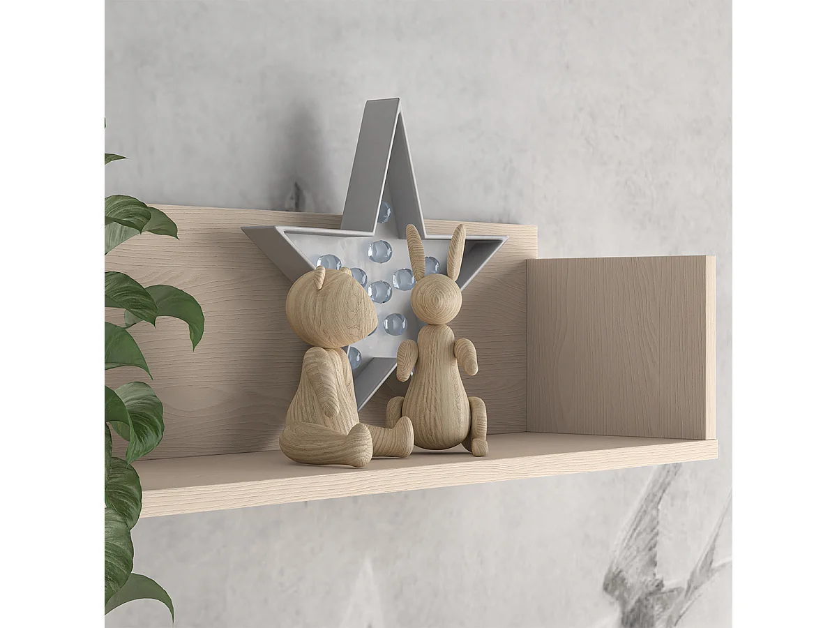 Etagère murale Alycia Beige