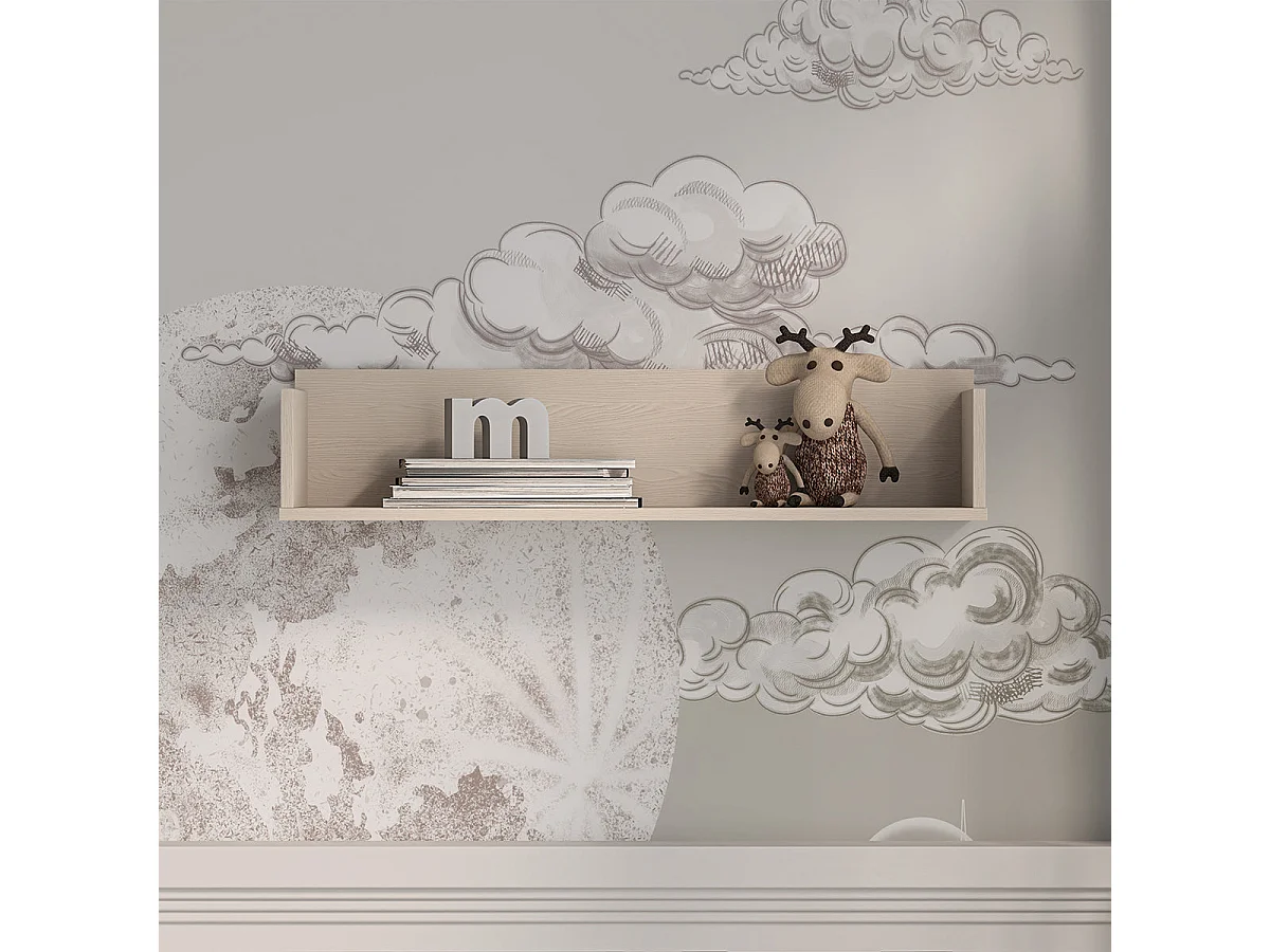 Alycia Beige wall shelf