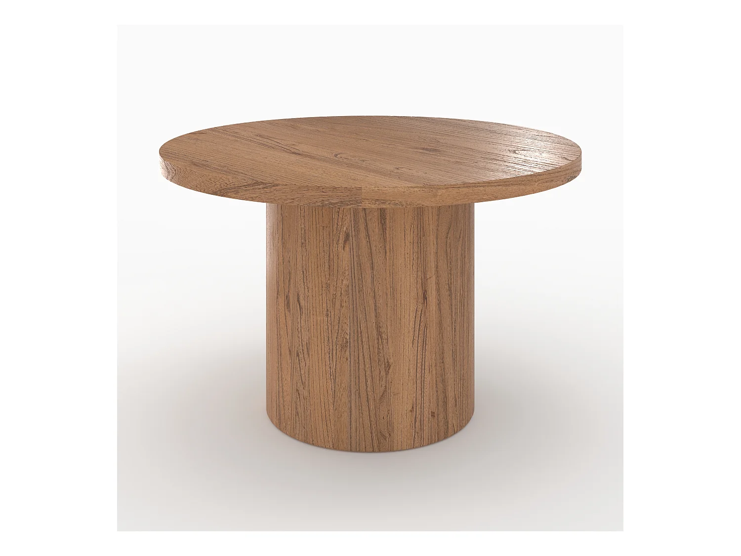 Table ronde en bois d'orme 4 personnes - Gaston