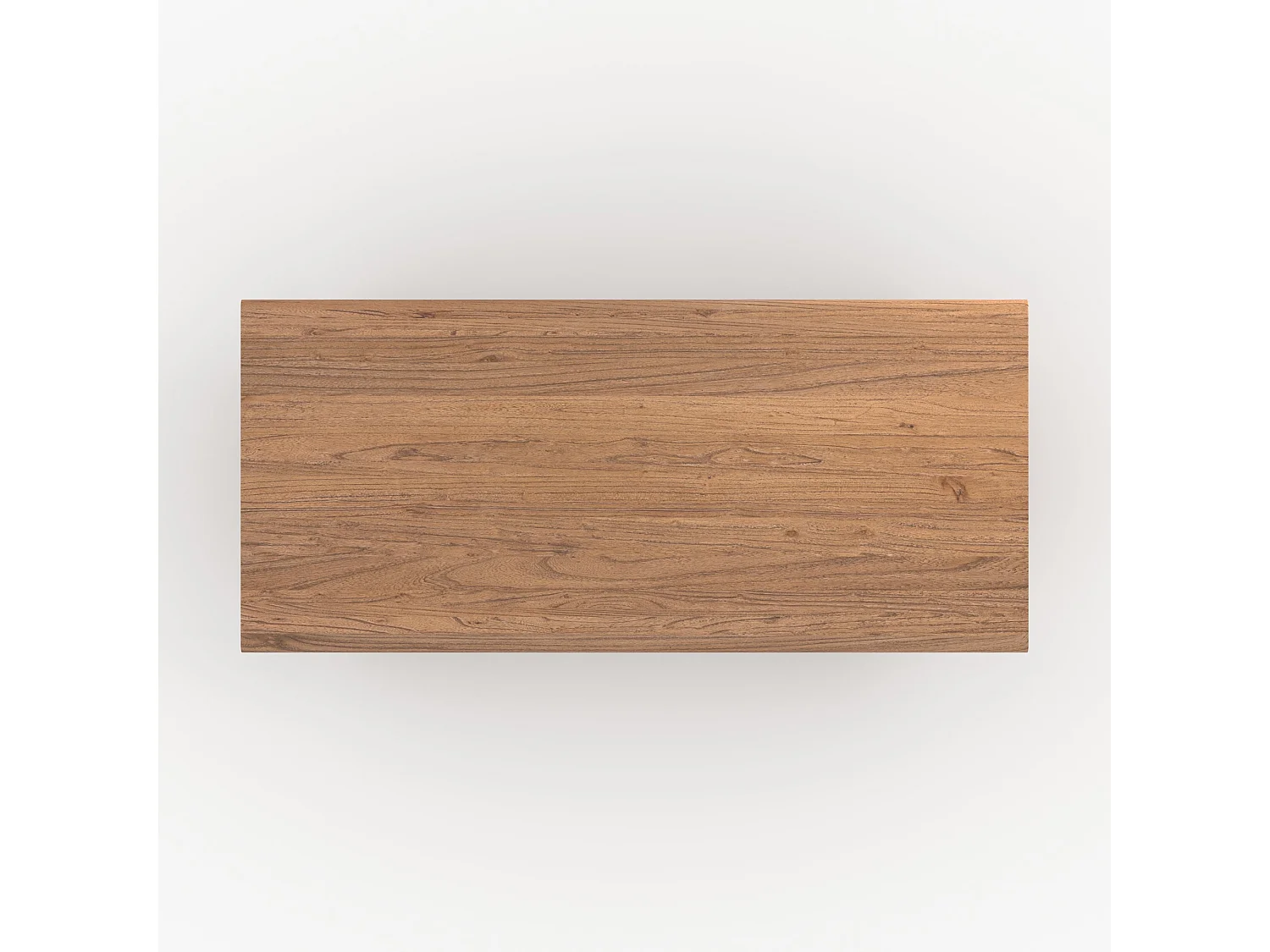 Table rectangulaire en bois d'orme 8 personnes - Albane