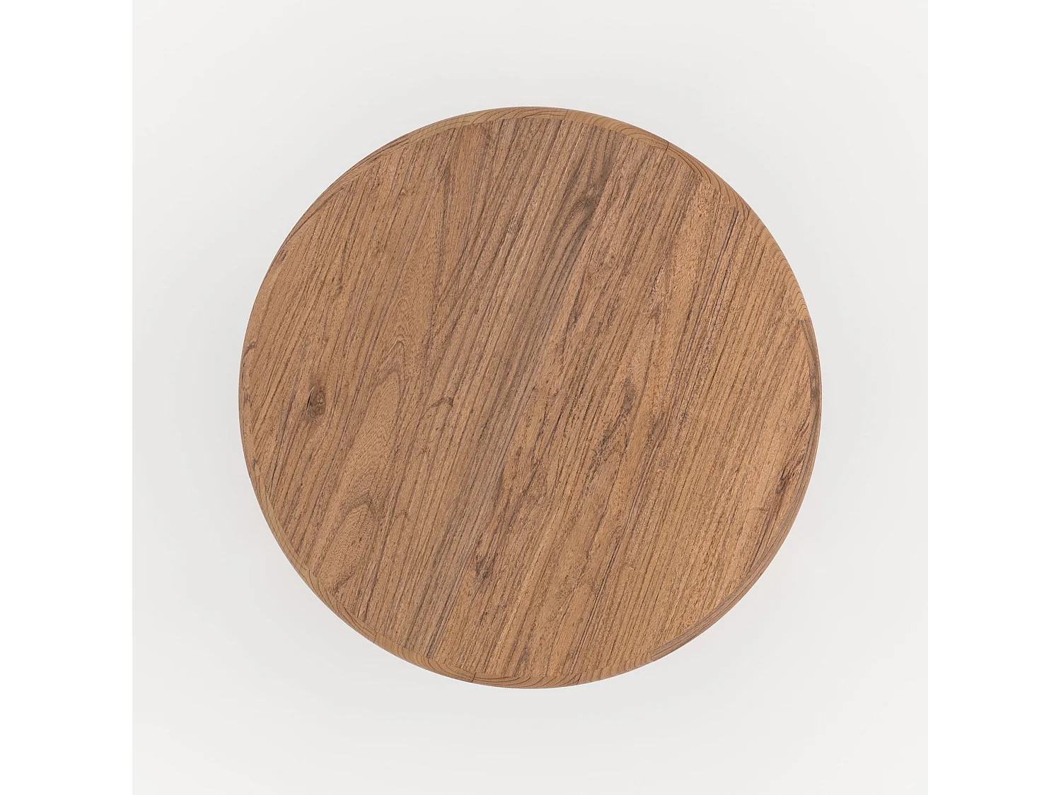 Sgabello in legno di olmo H42 cm - Toby