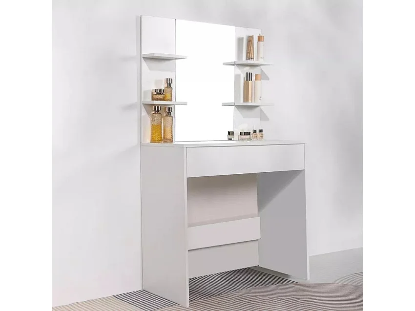 Postazione trucco con specchio e cassetto Blanchett