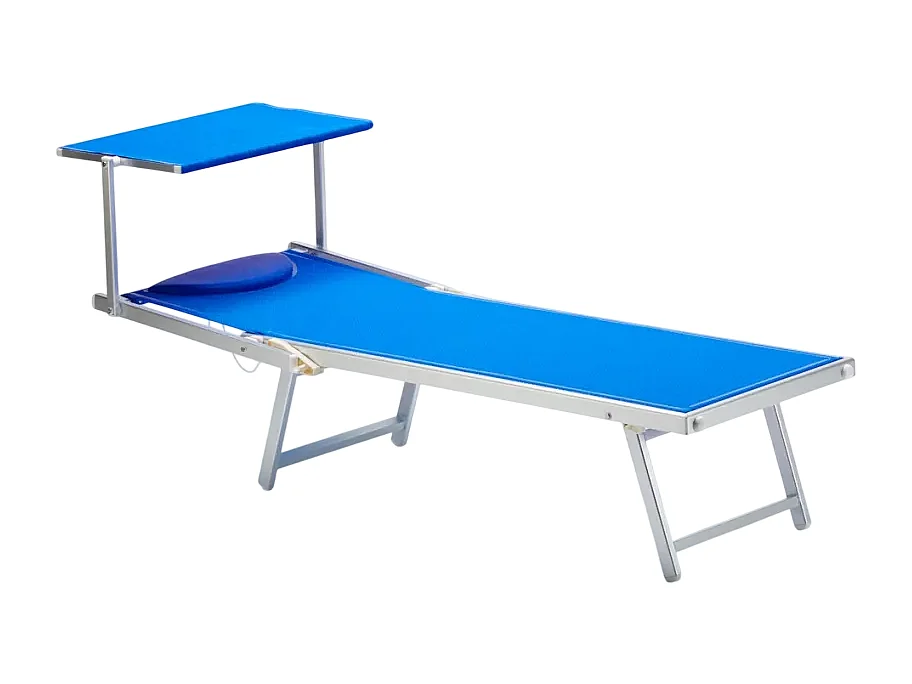 Lettino prendisole professionale da spiaggia robusto alluminio Phuket