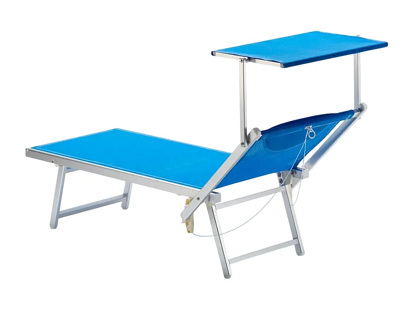 Lettino prendisole professionale da spiaggia robusto alluminio Phuket
