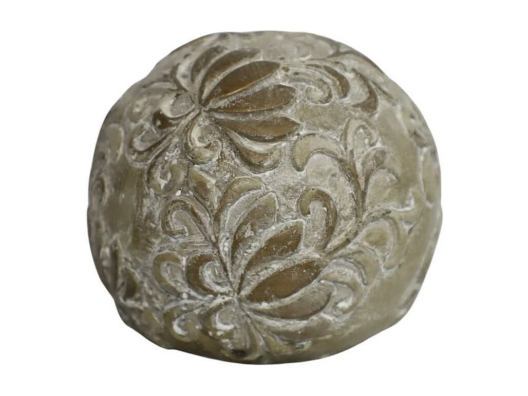 Boule décorative motifs "Arabesques" Ø17.5 cm