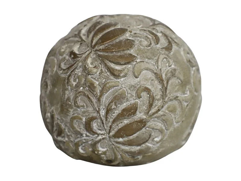 Boule décorative motifs "Arabesques" Ø13.5 cm