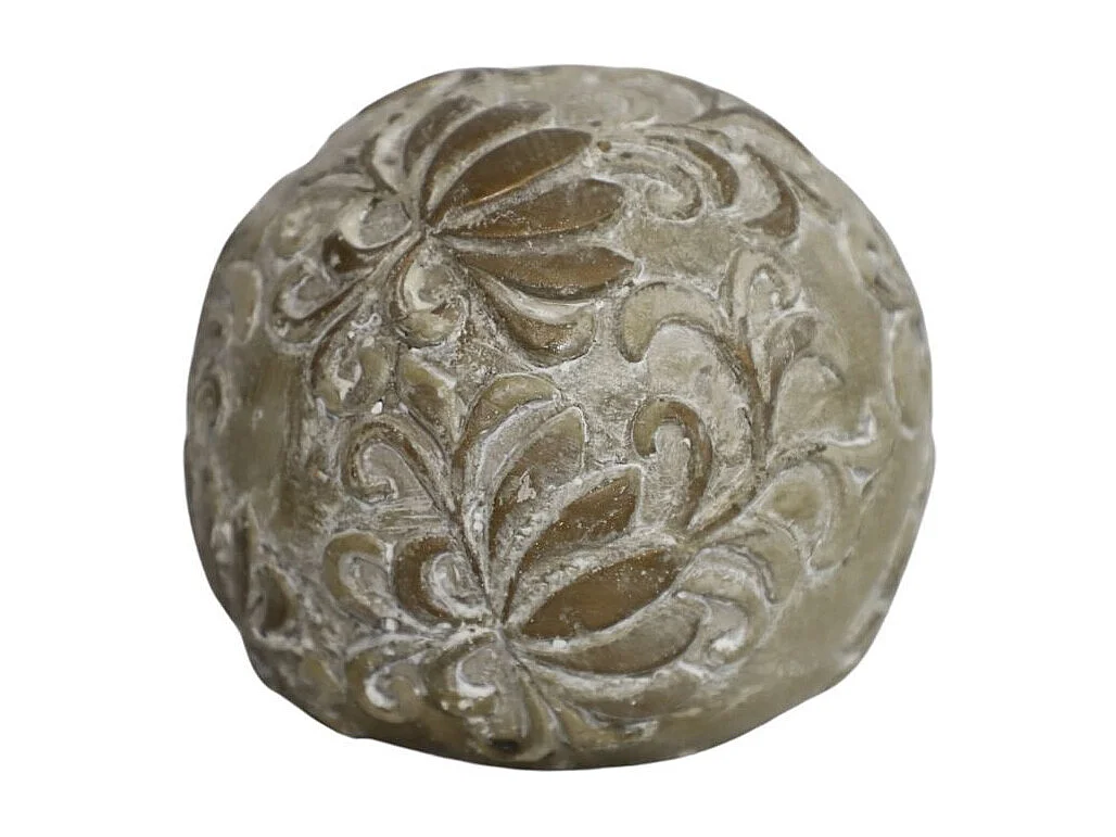 Boule décorative motifs "Arabesques" Ø13.5 cm