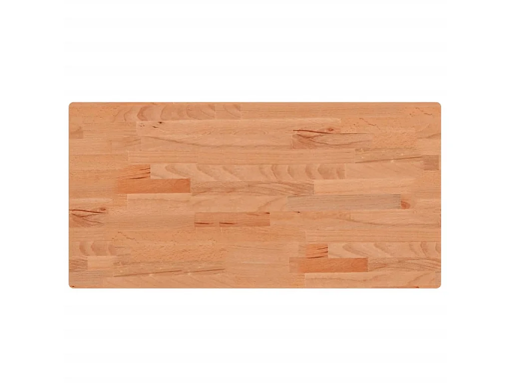 Waschbeckenregal Wandmontage Stahl und Massivholz Buche