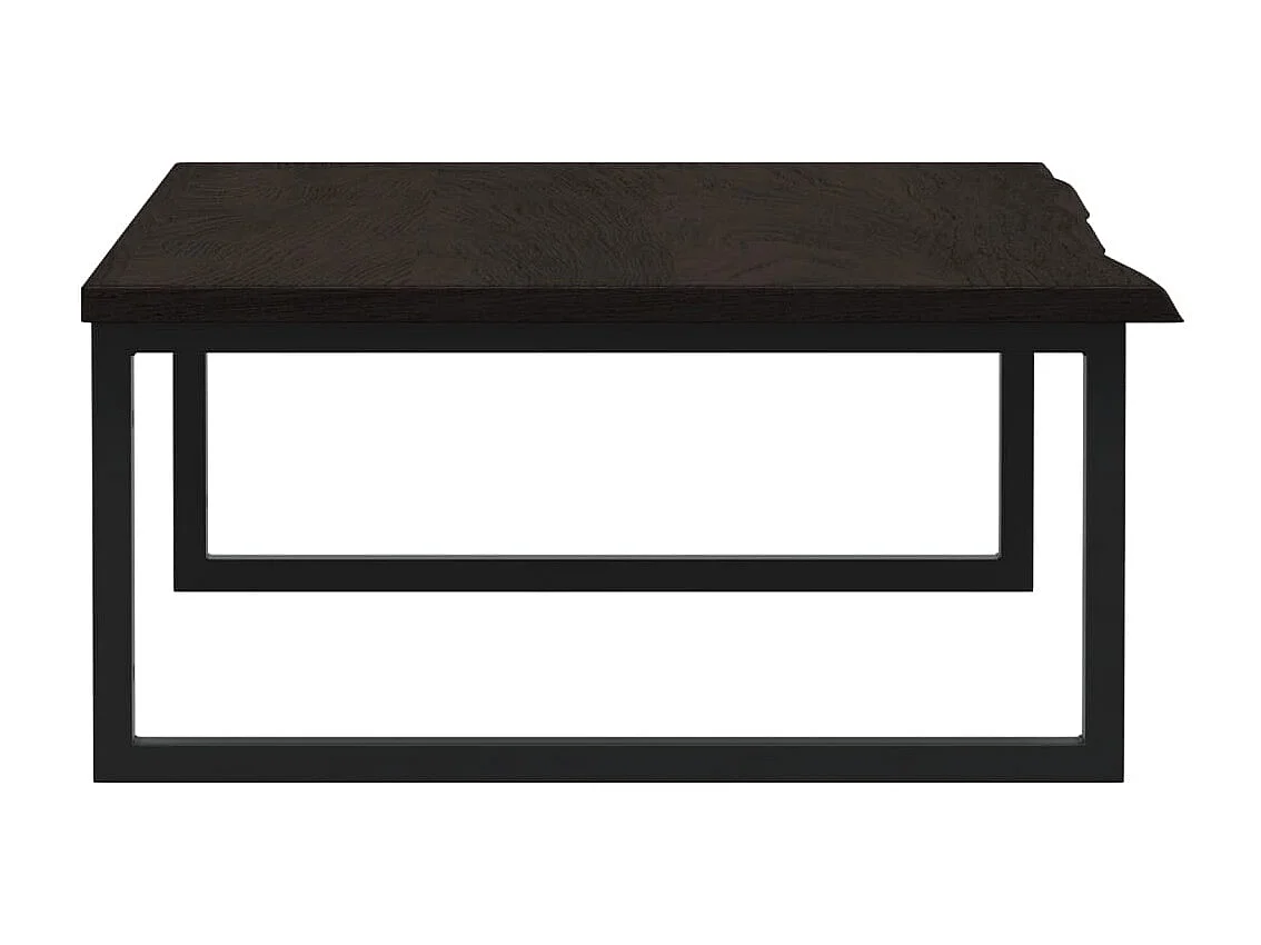 Ripiano a Parete per Lavabo in Acciaio e Massello di Rovere