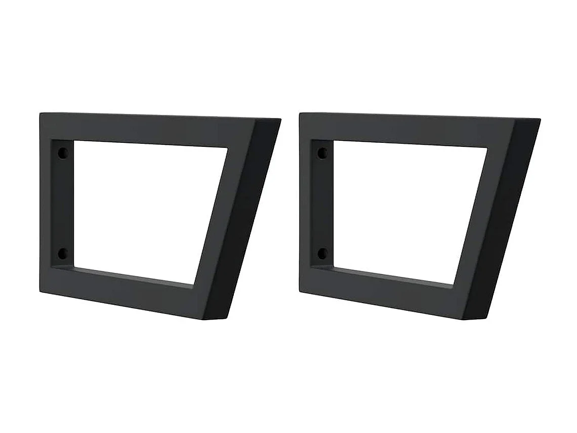 Waschbeckenregal Wandmontage Stahl und Akazienholz