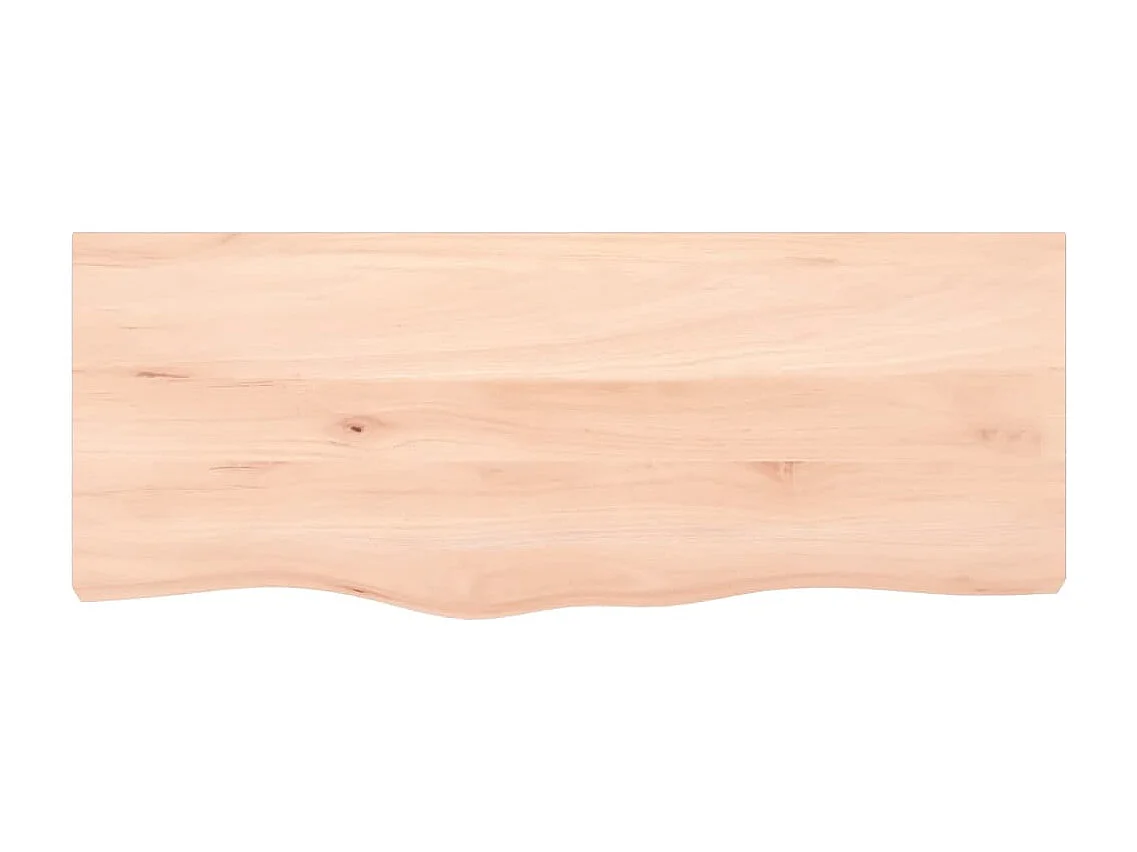 Estante de lavabo de pared de acero y madera maciza de roble