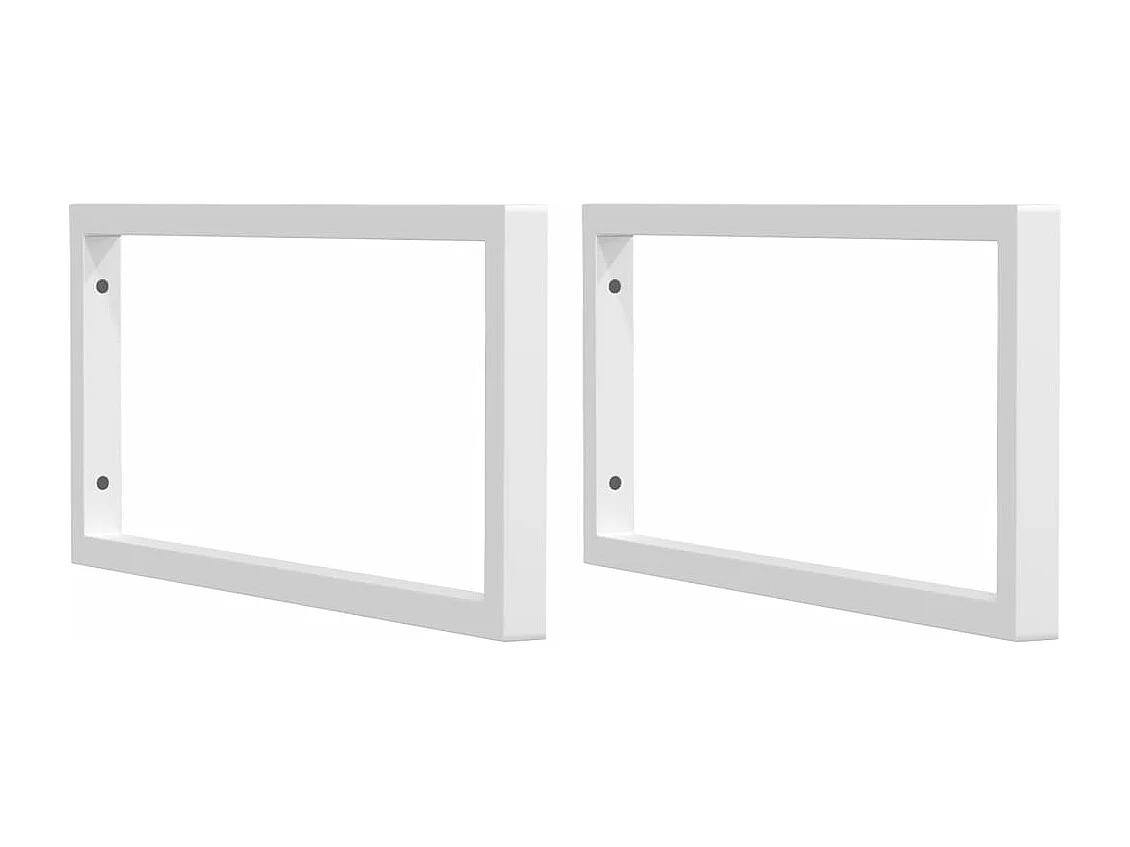 Étagère de vasque murale acier et bois de chêne massif