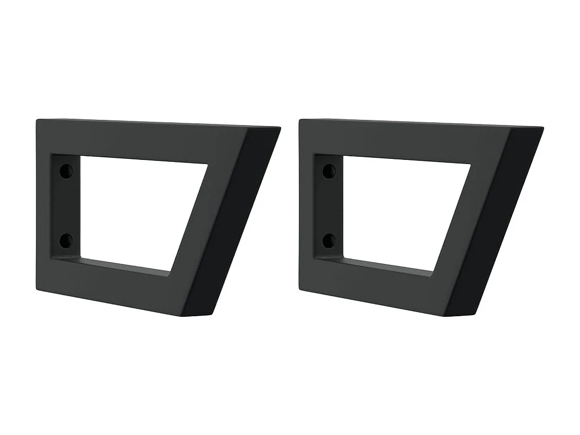 Étagère de vasque murale acier et bois massif d'acacia