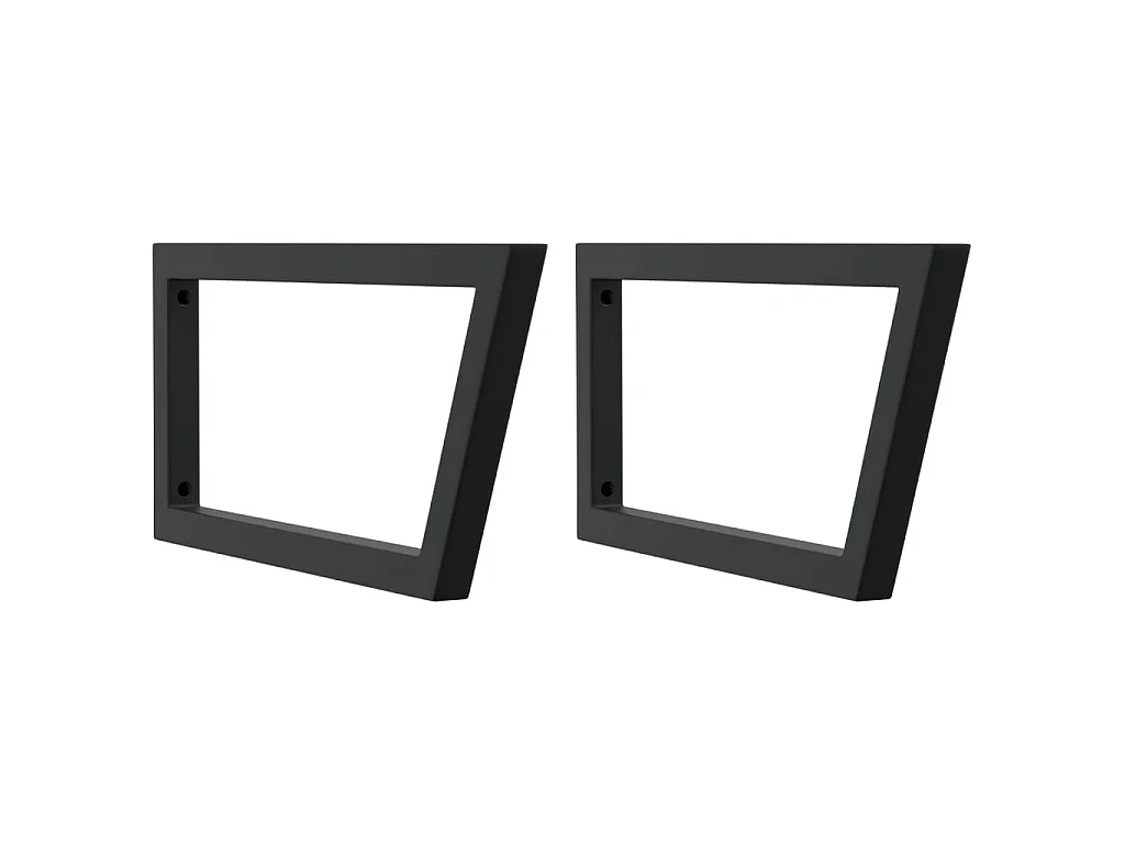 Waschbeckenregal Wandmontage Stahl und Massivholz Buche