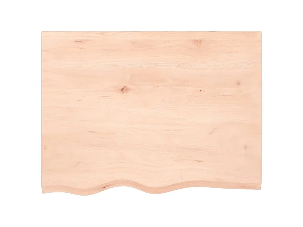 Badkamer wandschap staal en massief eikenhout