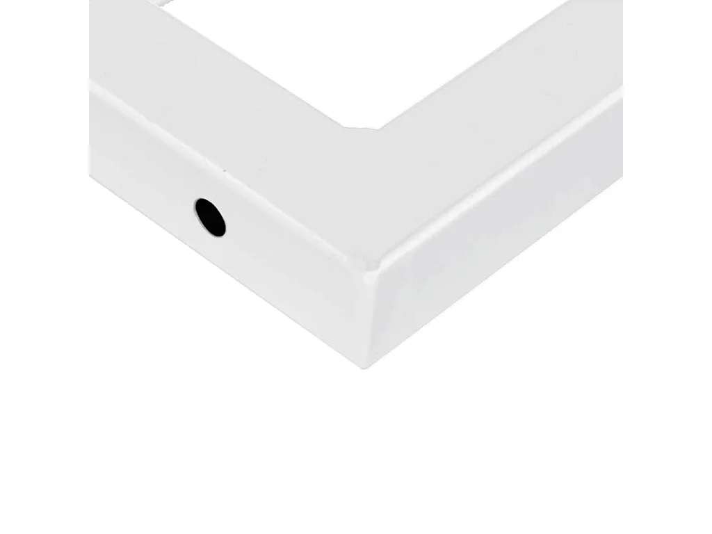 Badkamer wandschap staal en massief eikenhout