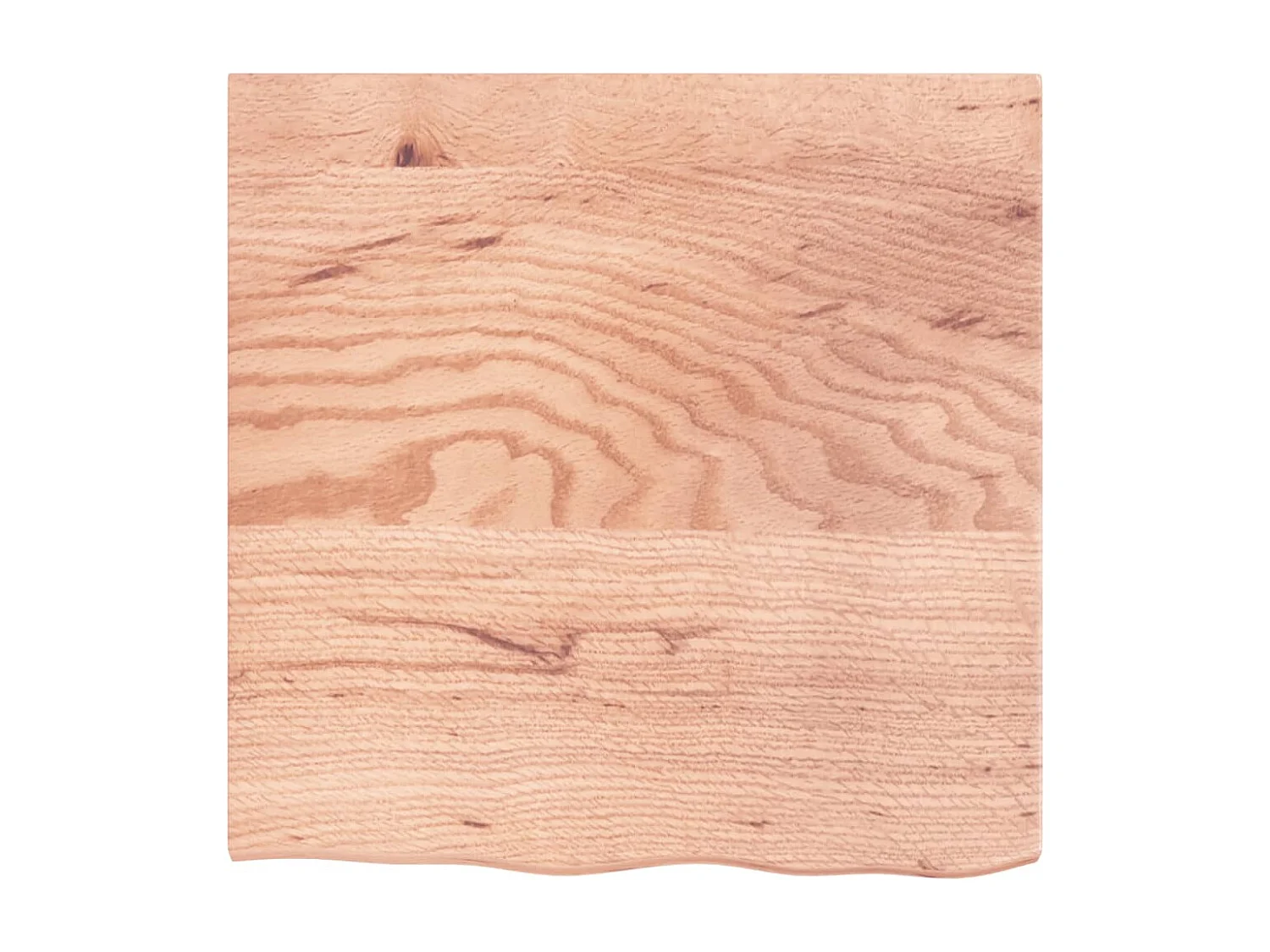 Badkamer wandschap staal en massief eikenhout