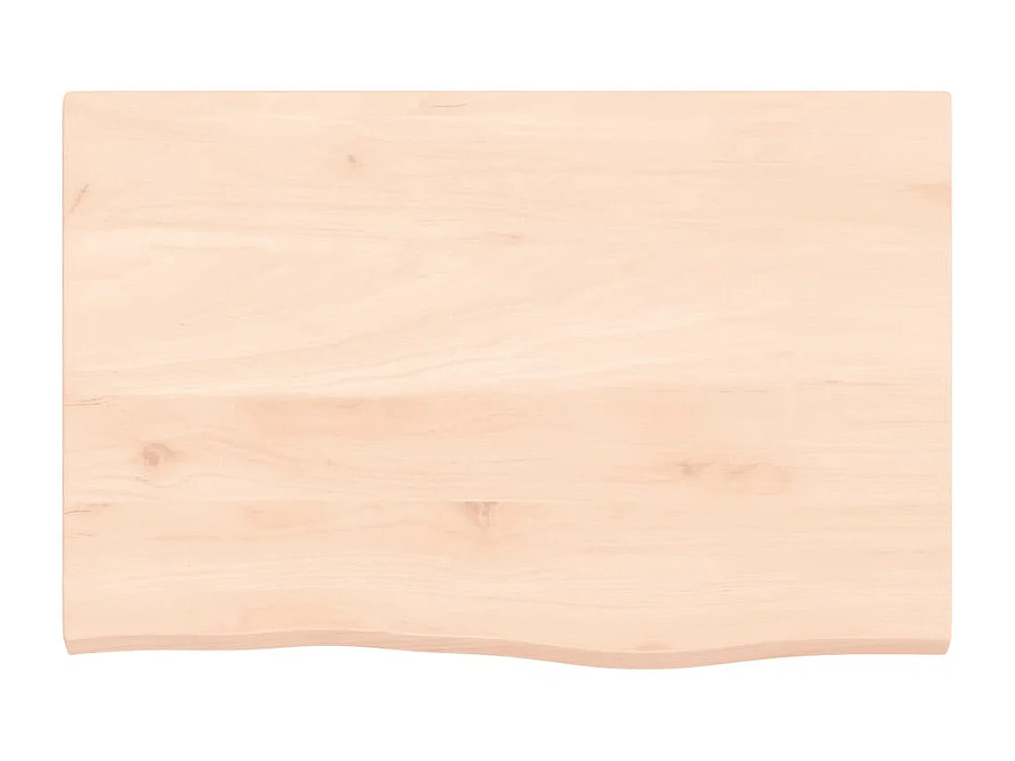 Badkamer wandschap staal en massief eikenhout