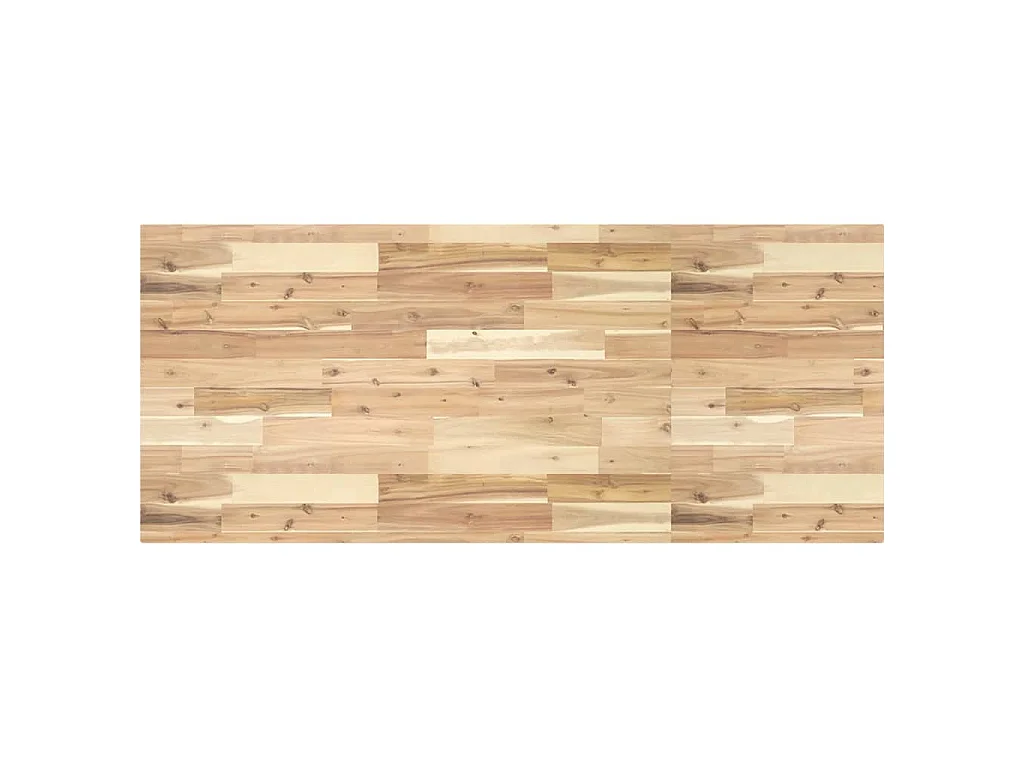 Estante de lavabo de pared acero y madera maciza de acacia