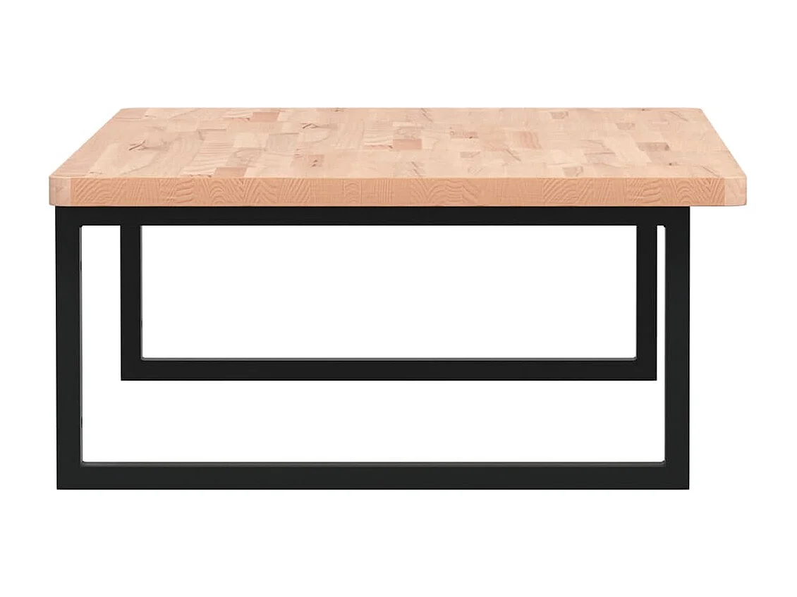 Badkamer wandschap staal en massief beukenhout