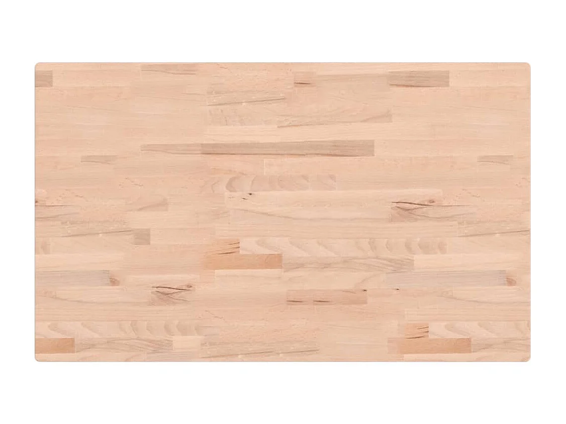 Badkamer wandschap staal en massief beukenhout
