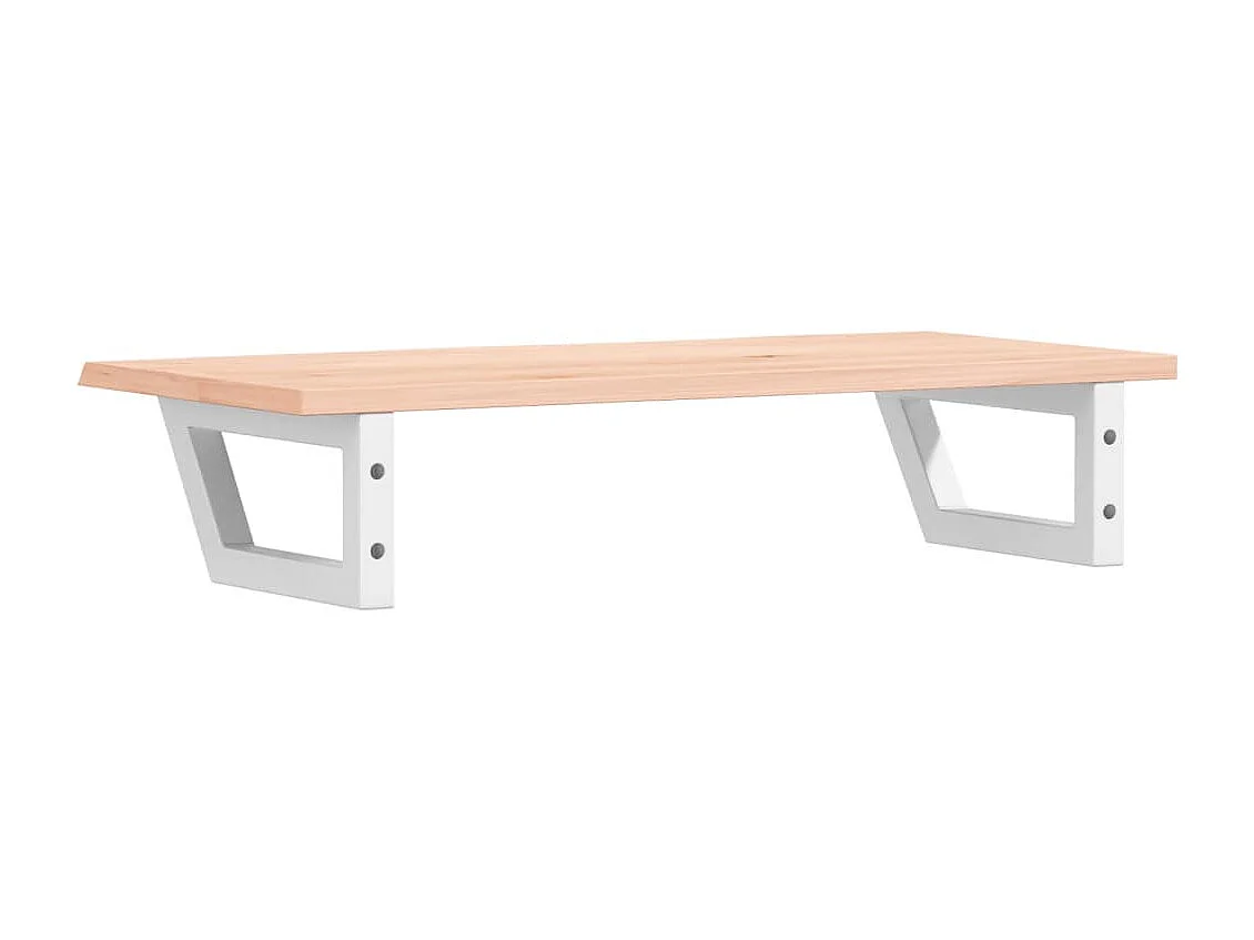 Badkamer wandschap staal en massief eikenhout