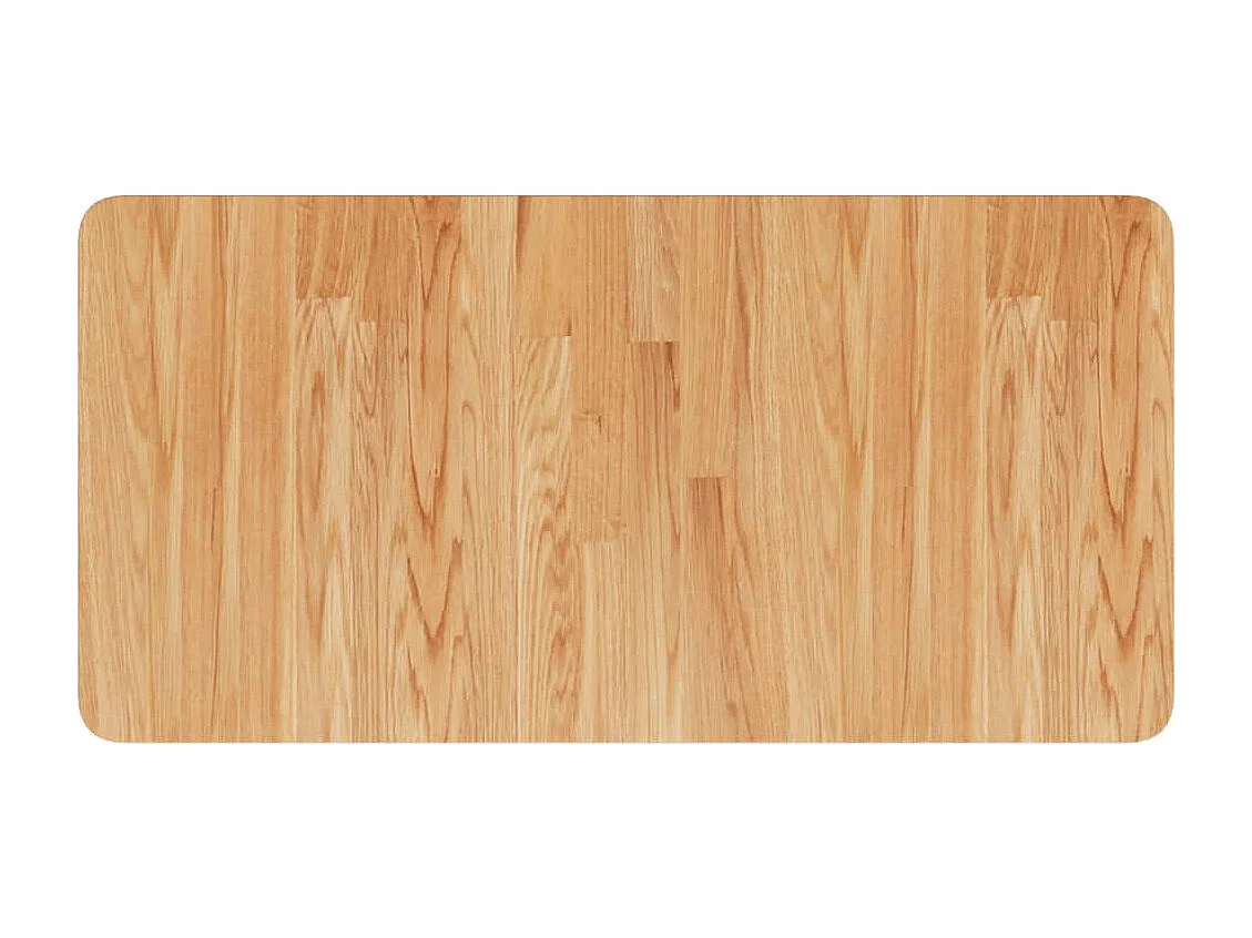 Estante de lavabo de pared de acero y madera maciza de roble