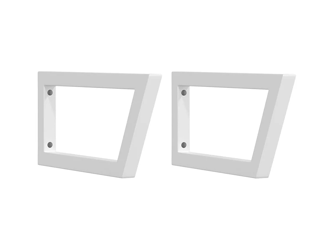 Ripiano a Parete per Lavabo in Acciaio e Massello di Acacia