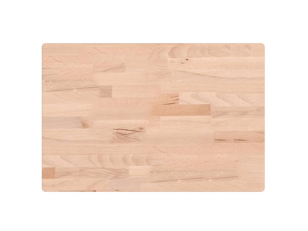 Badkamer wandschap staal en massief beukenhout