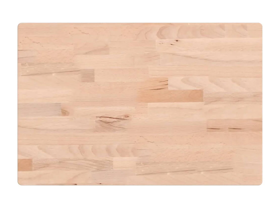 Badkamer wandschap staal en massief beukenhout