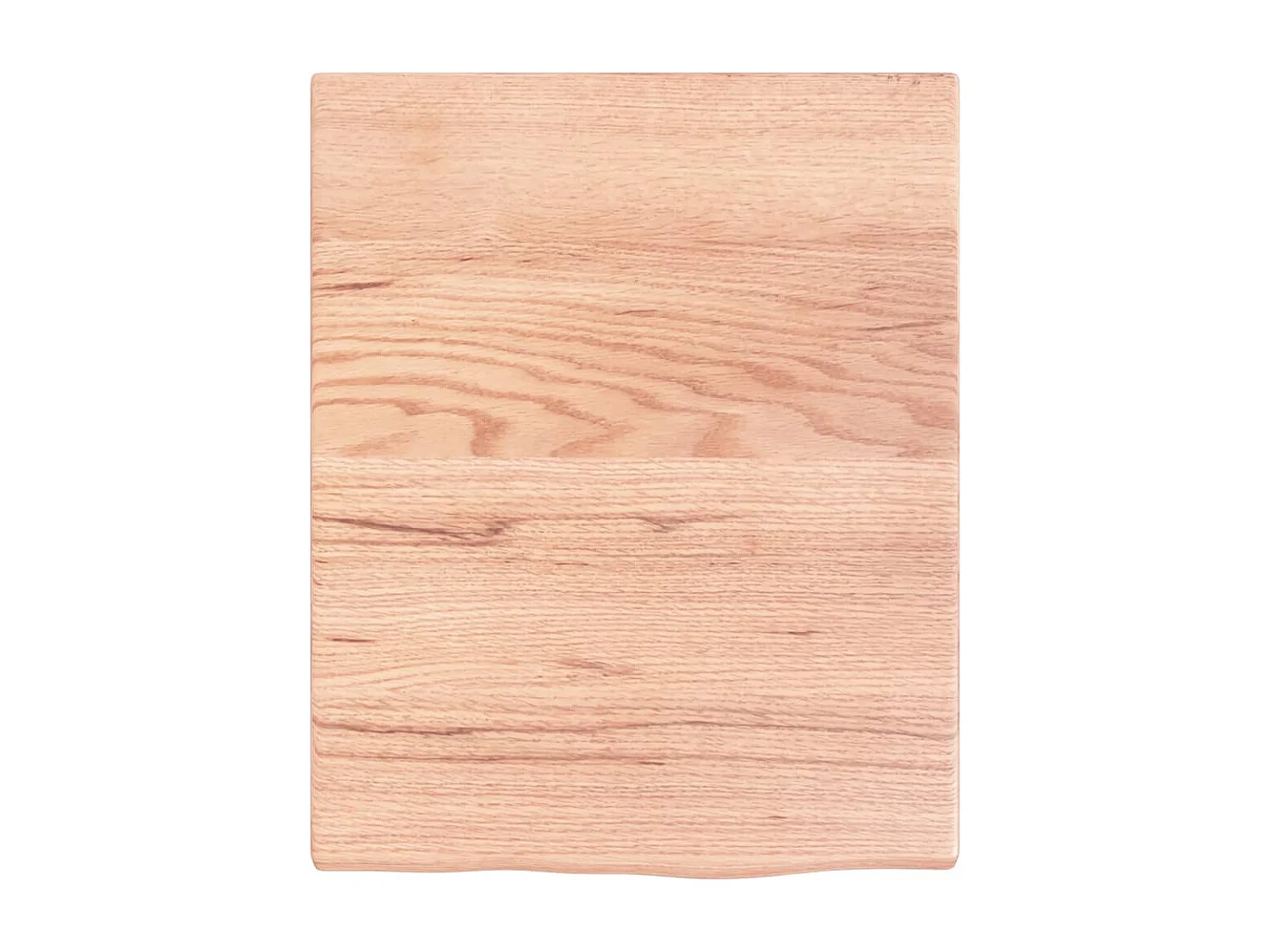 Badkamer wandschap staal en massief eikenhout